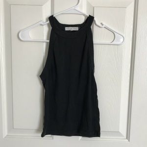 black halter top